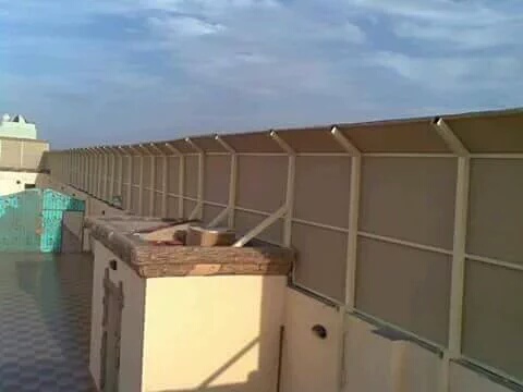 السواتر القماشية