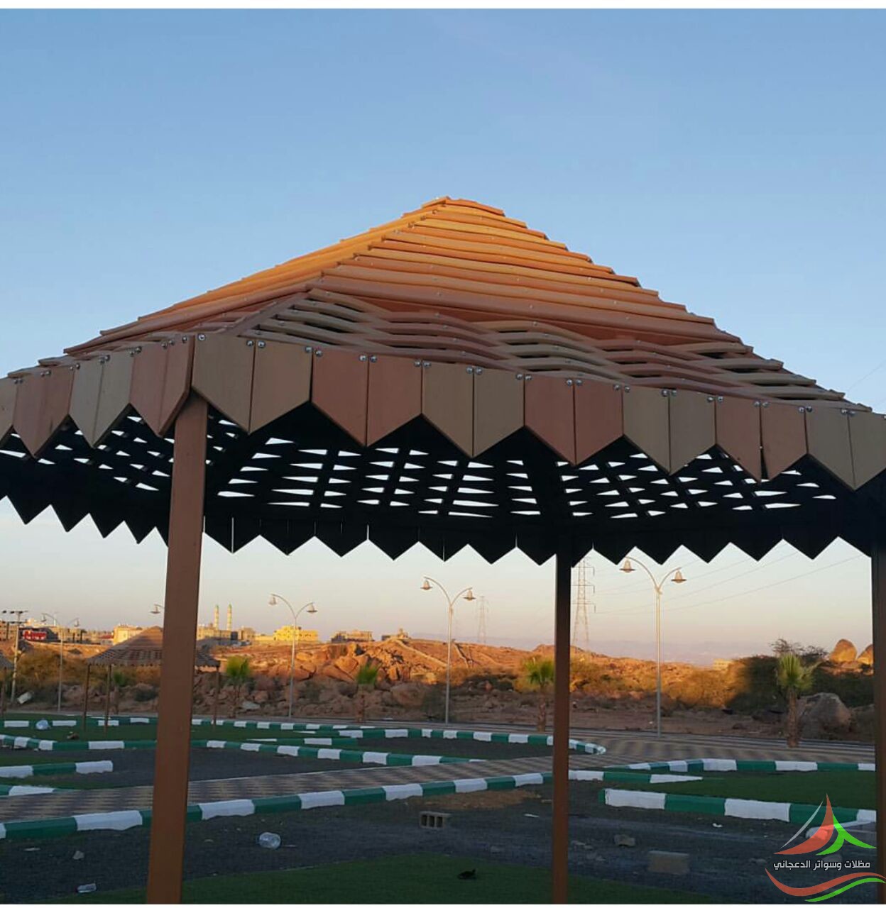 برجولات حدائق خشبية
