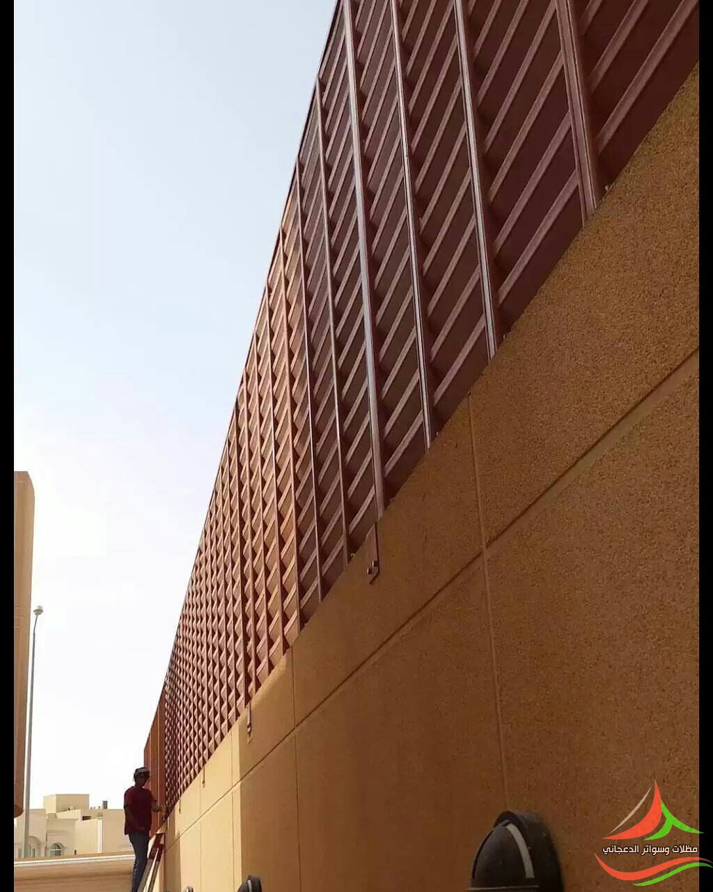 سواتر خشبية شرائح